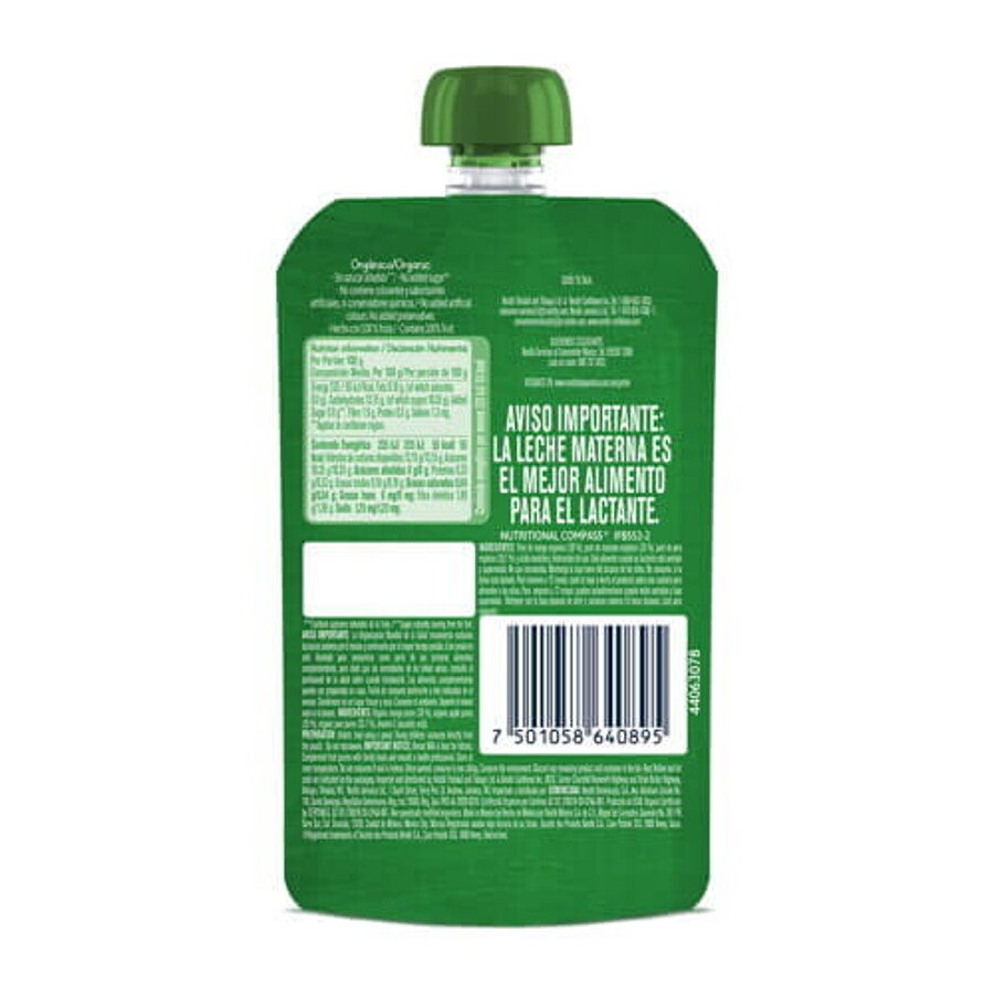 GERBER® Orgánico Puré Mango Manzana Pera