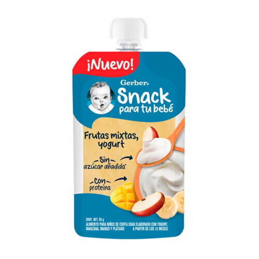 GERBER® Pouch Frutas Mixtas Yogurt