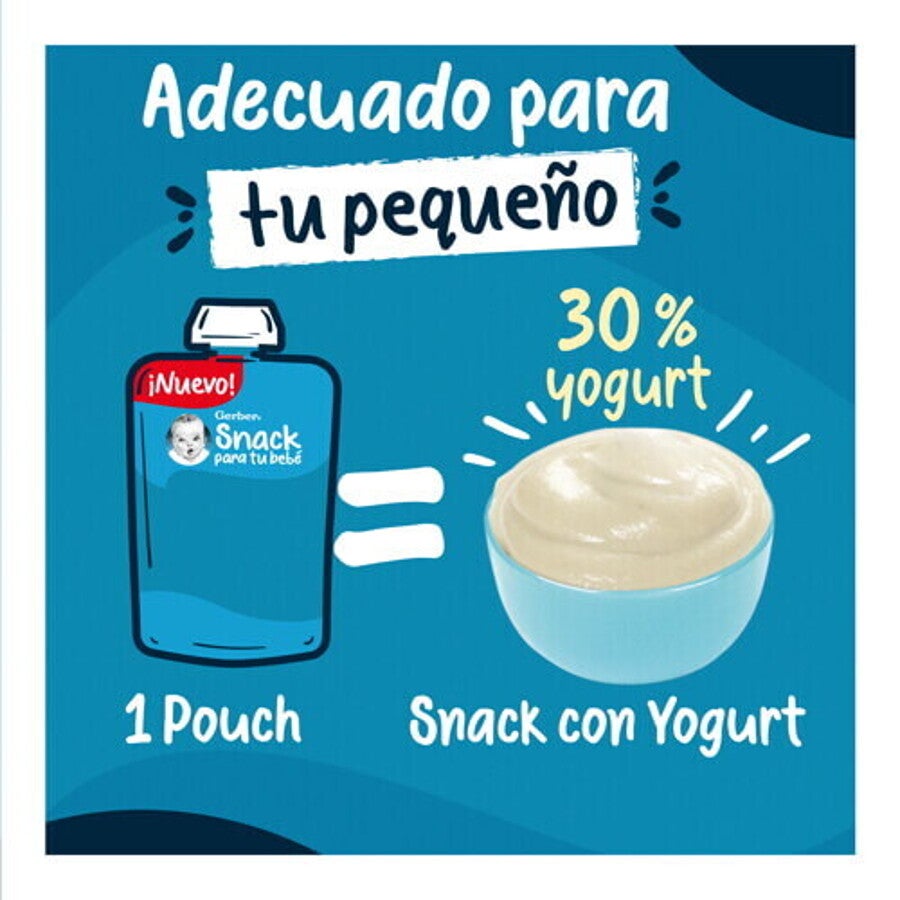GERBER® Pouch Frutas Mixtas Yogurt
