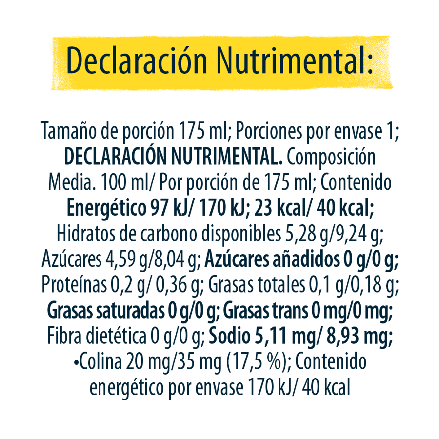 Gerber ® Bebida Mango con colina, Etapa 3, 113g