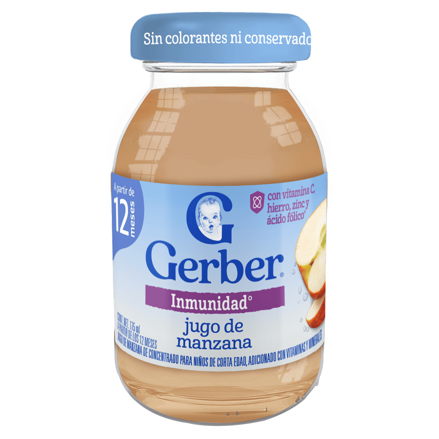 GERBER® Jugo de Manzana con Vitaminas y minerales