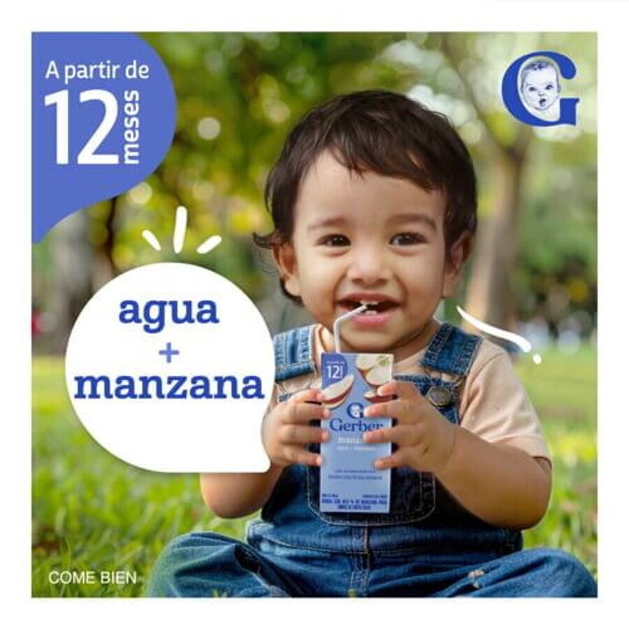 Gerber® Bebida Hidratante Manzana Etapa 4 de 200ml