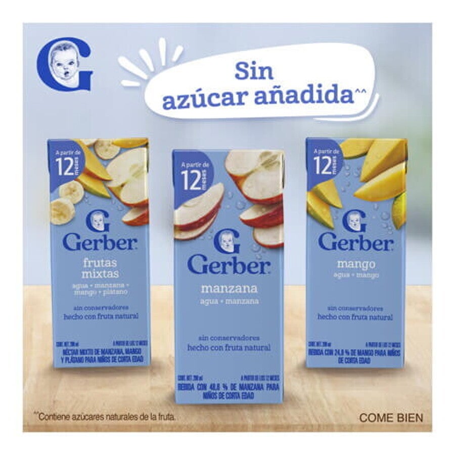 Gerber® Bebida Hidratante Pera Etapa 4