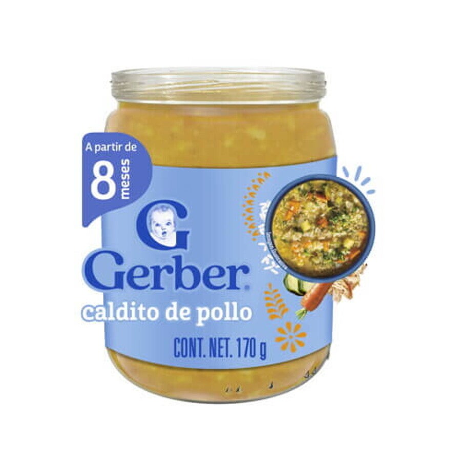 GERBER® Caldito de Pollo 