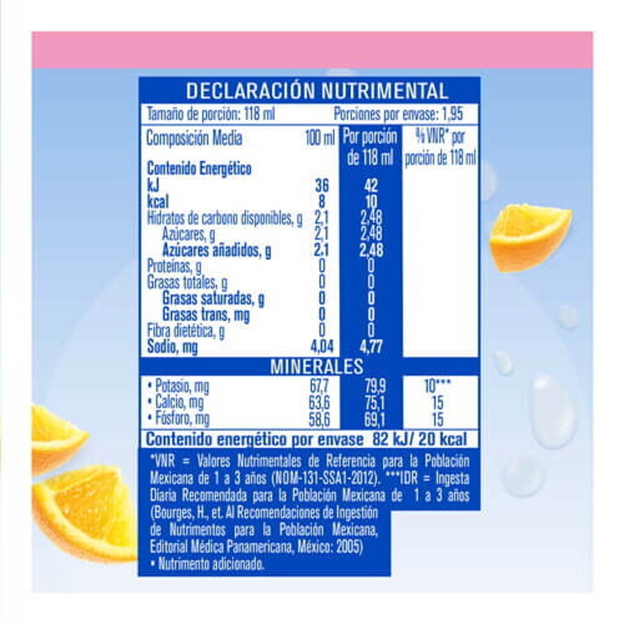 GERBER® Bebida de Naranja con Electrolitos