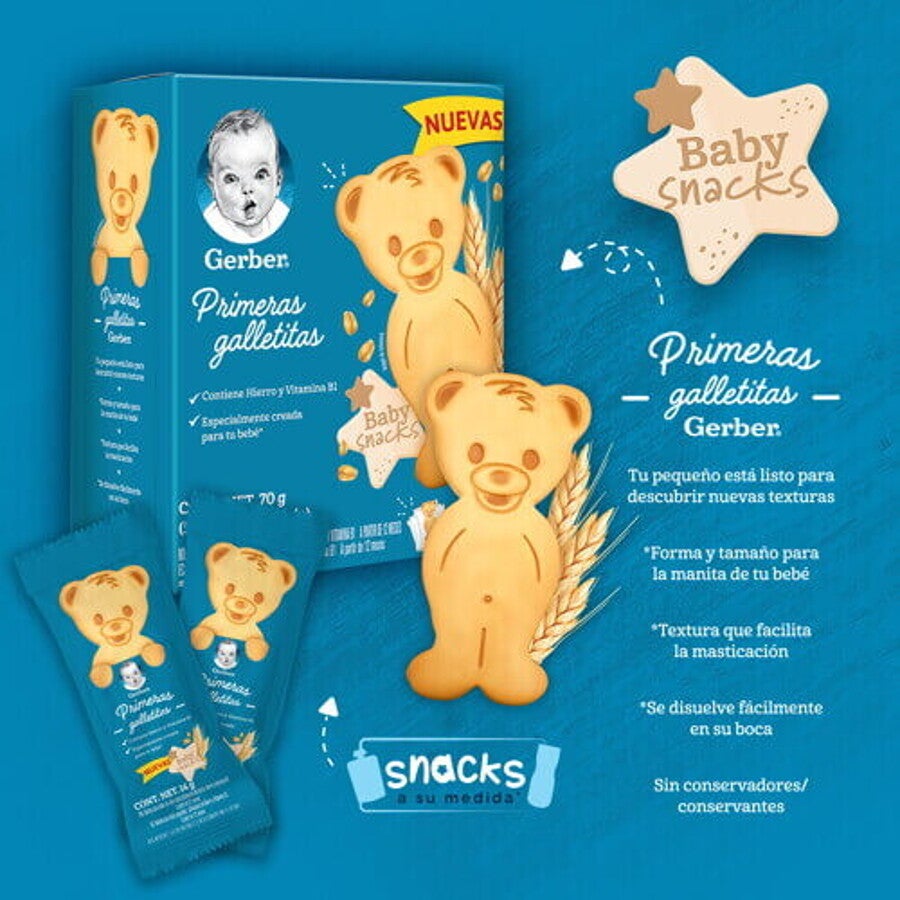 GERBER® Primeras Galletitas