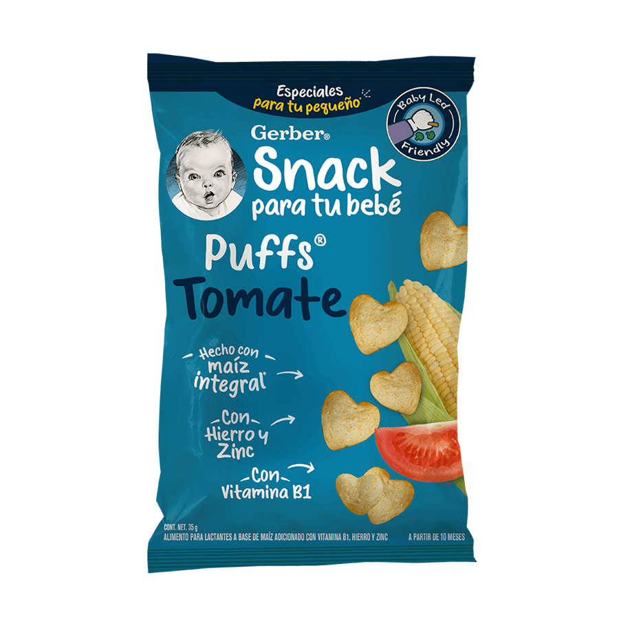 Gerber® Snacks Puffs Tomate 35 g