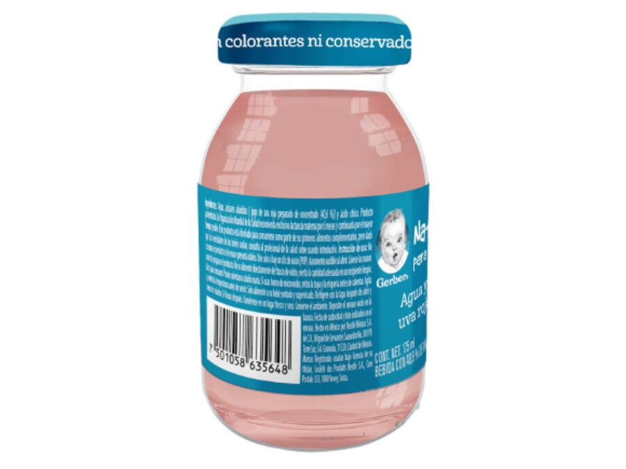 Gerber® Bebida Hidratante Uva roja Etapa 2 de 175ml