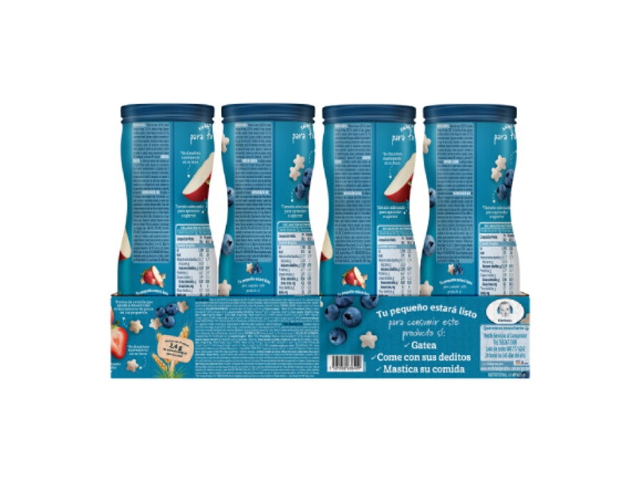 Gerber® Snacks 4 Pack Puffs 84g
