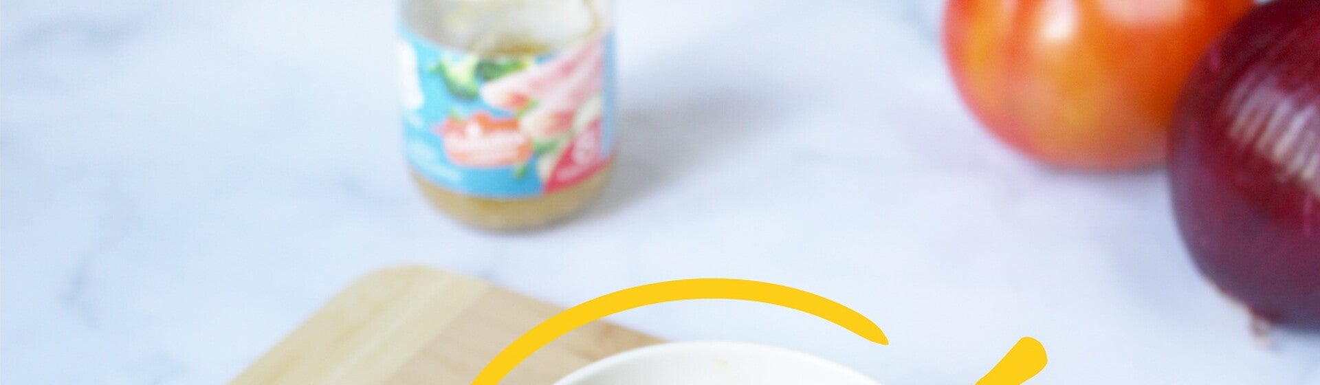 plato con salpicón de res para bebé frasco de papilla gerber