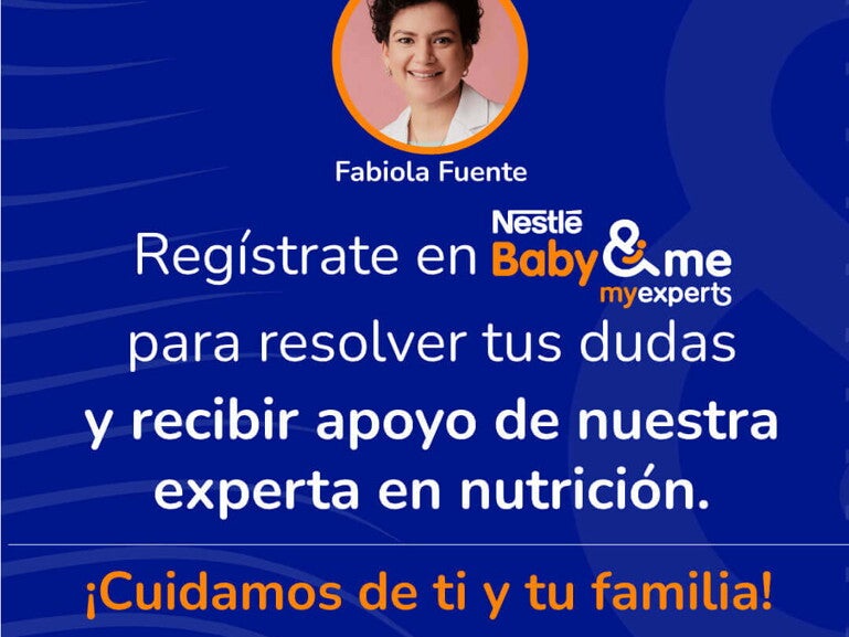 Obten apoyo con nuestra experta en nutrición