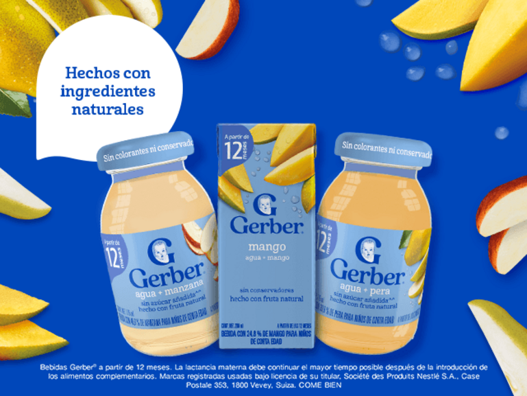 GERBER® Bebidas