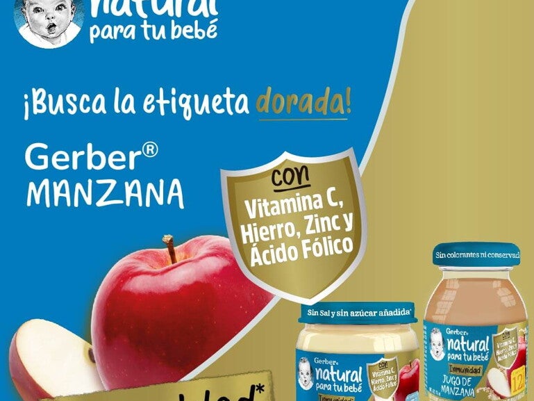 Gerber® Manzana