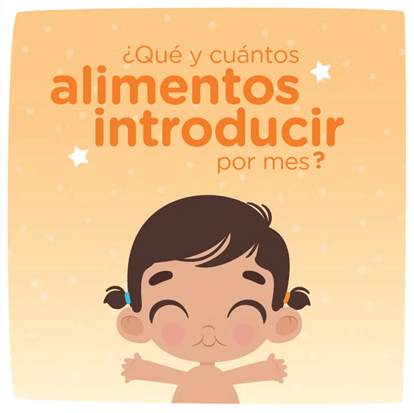 Qué alimentos introducir por mes Qué alimentos introducir por mes