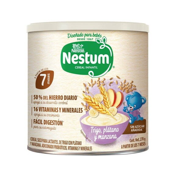 NESTUM® 2AET Cereal Trigo Plátano Manzana 270 g