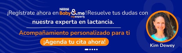 Con MyExperts resuelve tus dudas con nuestra experta en lactancia. ¡Regístrate ahora!