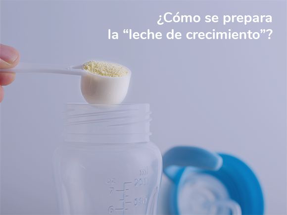 ¿Cómo se prepara la "leche de crecimiento"? ¿Cómo se prepara la "leche de crecimiento"?