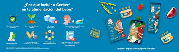 Infografía Gerber Baby Food Infografía Gerber Baby Food