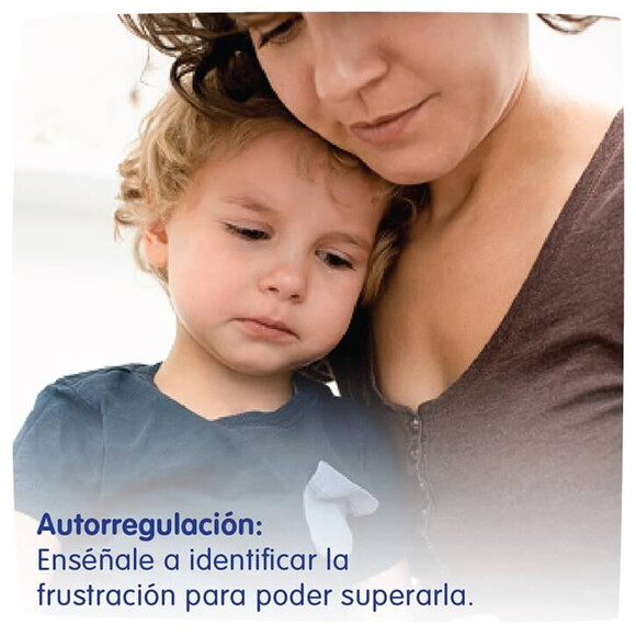 Infografía de Autorregulación Mamá abrazando a su bebe