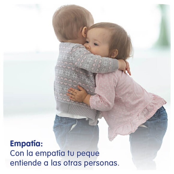 Infografía de Empatía Bebés abrazandose