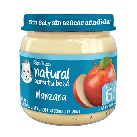Gerber® Papilla Manzana Etapa 2, 113g