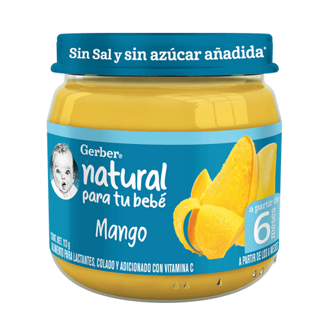 Gerber® Papilla Mango Etapa 2, 113g