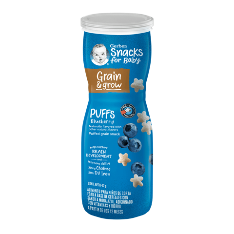 Gerber® Mora Azul Snacks 42g