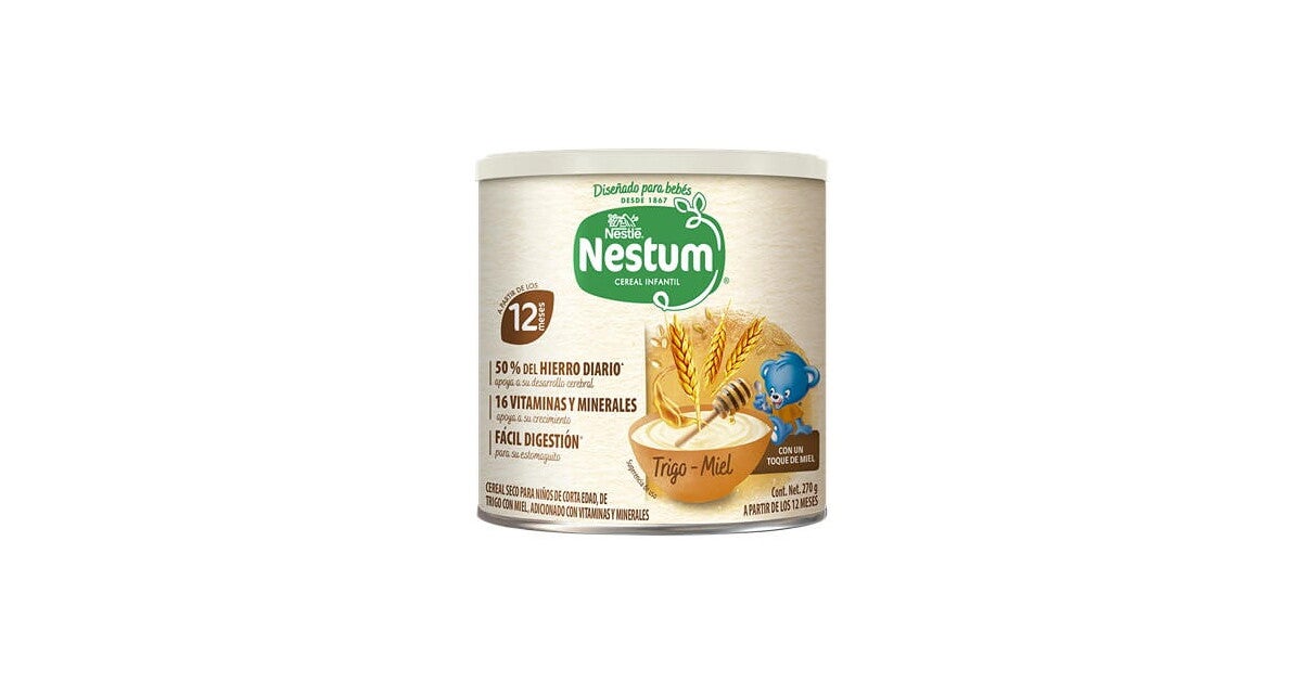 Nestlé® NESTUM® Trigo con Miel 12 meses Nestlé FamilyNes