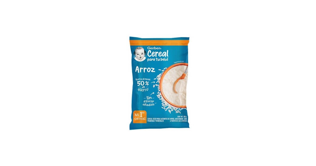 Arroz Meses Gerber Para Bebe De Meses Papilla Gerber Gourmet Etapa