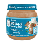 Gerber® Papilla Res, verduras y arroz Etapa 2, 113g