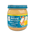 Gerber® Papilla Pavo, verduras y arroz Etapa 4, 250g