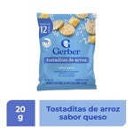 GERBER® Tostaditas De Arroz Sabor Queso
