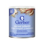 GERBER® Cereal Trigo y Manzana 3ra