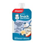 GERBER® Pouch Manzana Plátano Mora Azul Yogurt 