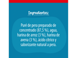 Gerber Papilla pera, arroz y avena, Etapa 3, 170 g