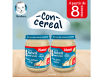 Gerber Papilla pera, arroz y avena, Etapa 3, 170 g